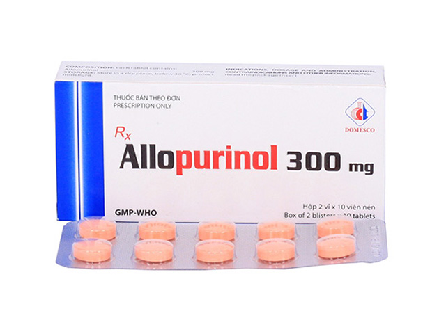 Thuốc trị gút Allopurinol và những tác dụng phụ ít người biết